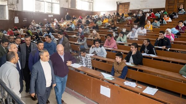 رئيس جامعة طنطا يتفقد