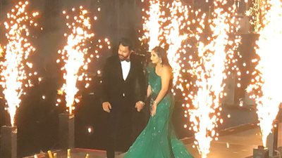 بديكور فرعوني.. حفل زفاف أسطوري لعروسين هنديين بشرم الشيخ | صور