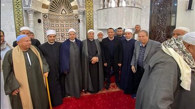 افتتاح مسجد جديد بتكلفة 2 مليون و750 ألف جنيه في كفر الشيخ | صور 