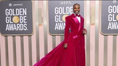 بعد إطلالته الغريبة بالجولدن جلوب.. بيلي بوتر: طريقة لـ إزعاج السلام