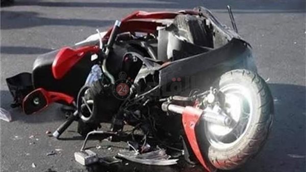 حادث دراجة بخارية