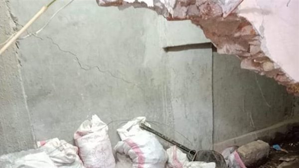 انهيار الحوائط الداخلية