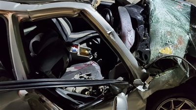 مصرع وإصابة 3 أشخاص في تصادم ملاكي وتروسيكل بأسيوط