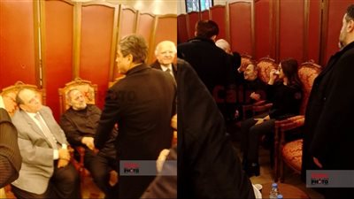 إليسا وراغب علامة ووائل كفوري يقدمون واجب العزاء لـ جورج وسوف في نجله وديع