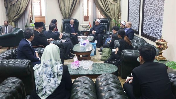 مفتي الجمهورية ووفد