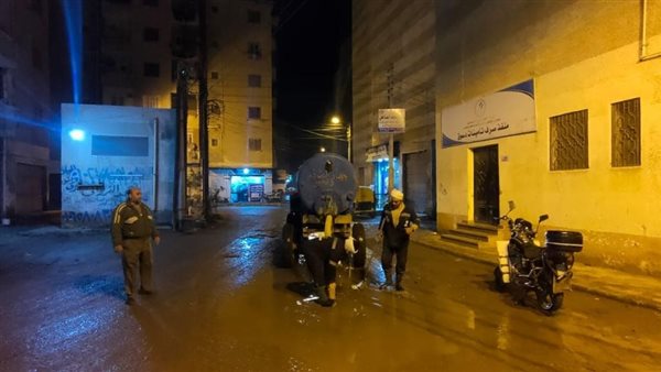 كسح مياه الأمطار