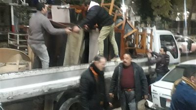 لا لفوضى الإشغالات.. رفع 600 حالة إشغال بالعمرانية على مدار 4 أيام 