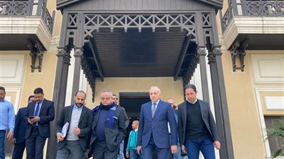 مدير مكتبة الإسكندرية يتفقد قصر خديجة ويعلن مسابقات شبابية