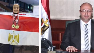 فوز ابنة بني سويف بسمة رمضان بالمركز الأول في البطولة العربية لرفع الأثقال