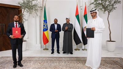الإمارات وإثيوبيا توقعان اتفاقية لإنشاء مشاريع طاقة شمسية