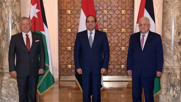 قادة مصر وفلسطين