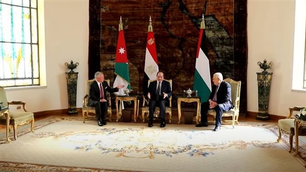 السيسي وعبدالله وعباس