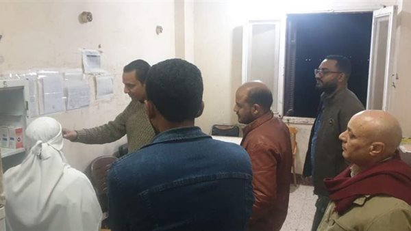 اللجنة خلال تفتيشها