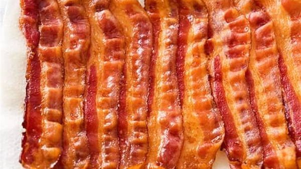 لحم الخنزير المقدد