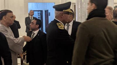 رئاسة الجمهورية ترسل موفدًا للعزاء في اللواء منصور العيسوي وزير الداخلية الأسبق | صور