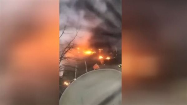 موقع سقوط المروحية