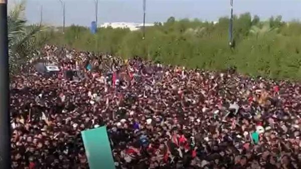 تدافع الجمهور بالبصرة