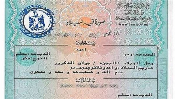 الأوراق المطلوبة