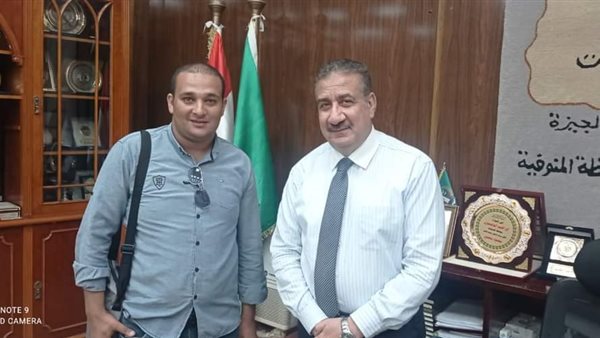 محافظ المنوفية مع