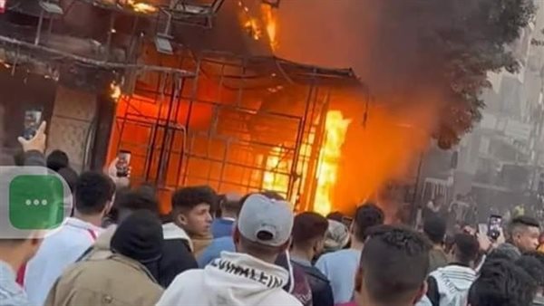 حريق عزبة النخل