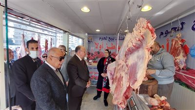 حملات مكثفة للتفتيش على محال بيع اللحوم والأسماك استعدادًا لـ شهر رمضان 