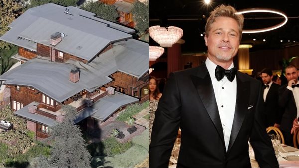 براد بيت ومنزله بولاية