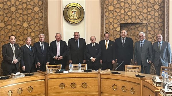 وزير الخارجية يلتقي