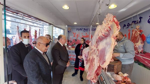 محال بيع اللحوم 