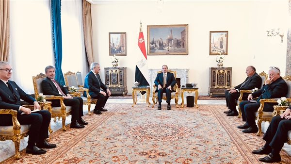 السيسي وأنطونيو تاياني