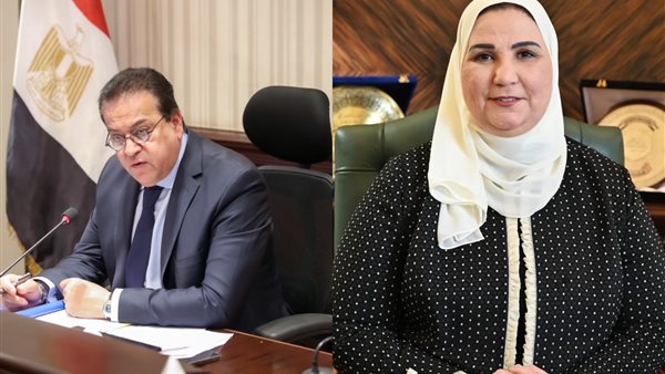 وزيرة التضامن ووزير