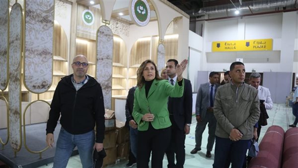 وزيرة الثقافة تتفقد