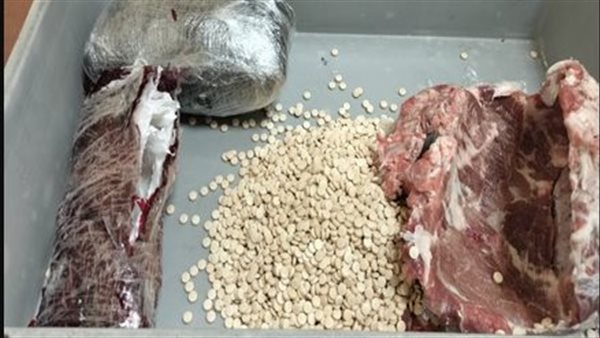 أقراص مخدرة داخل