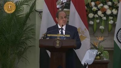 السيسي: الاتفاق مع رئيس وزراء الهند على ضرورة عقد اللجنة المشتركة بين البلدين في أقرب وقت
