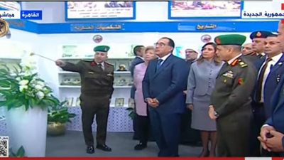 مدبولي يجري جولة تفقدية بمعرض القاهرة الدولي للكتاب