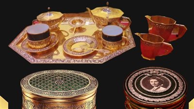 متحف المجوهرات الملكية يعرض قطعًا أثرية خاصة بزفاف الملك فاروق والملكة فريدة