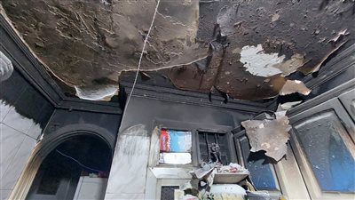 المعاينة الأولية: ماس كهربائي السبب في اندلاع حريق بمنزل الفنانة جواهر