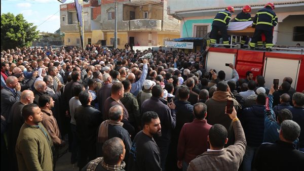 تشيع جثمان شهيد الشرطة