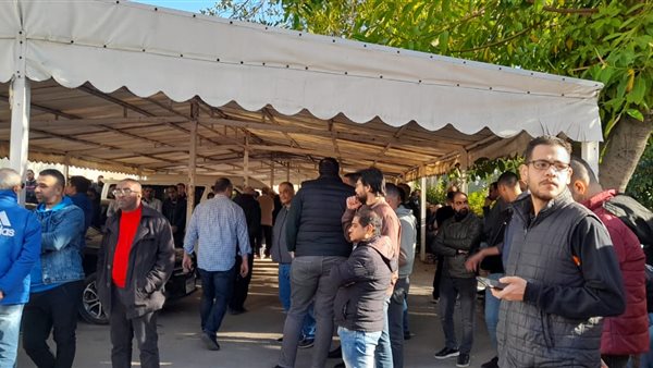 وصول جثمان سامي فتح