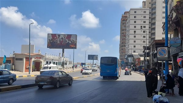 طقس معتدل فى الإسكندرية