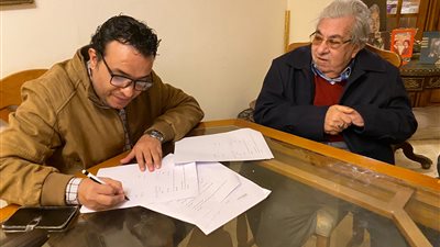 توقيع مذكرات فاروق فلوكس | صور 