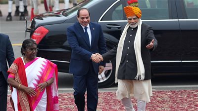 نهدف للقضاء على الإرهاب.. ننشر نص البيان المشترك لزيارة الرئيس إلى الهند