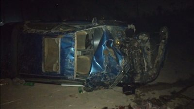 مصرع شاب في انقلاب سيارة ملاكي بأسيوط