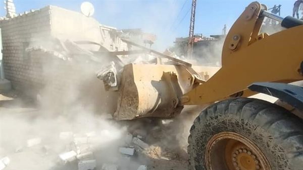 حملة إزالات بالفيوم