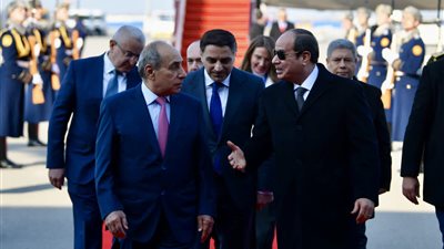 السيسي يستهل زيارته إلى أذربيجان بالاجتماع مع كبار رموز الاقتصاد ورجال الأعمال