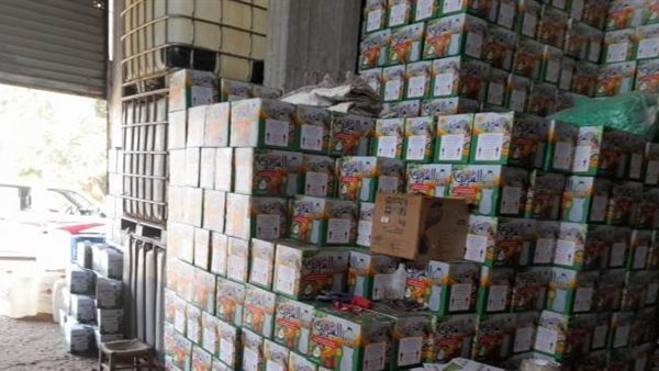 ضبط مصنع سلع مغشوشة