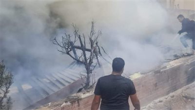 السيطرة على حريق نشب بمبنى المدينة الجامعية لطالبات الأزهر بمدينة نصر | صور