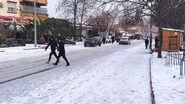 تساقط الثلوج في الجزائر