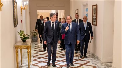 وزير الخارجية الأمريكي: ممتنون لمصر في الإفراج عن الرهائن بغزة