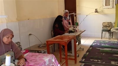 القوى العاملة: تدريب 15 سيدة على التفصيل والحياكة.. وحملات تفتيشية بالوادي الجديد