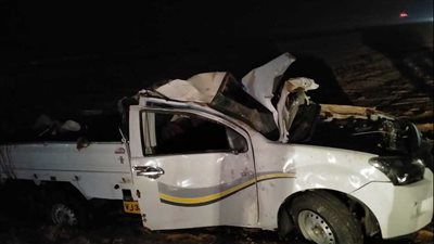 إصابة 4 أشخاص في حادث انقلاب سيارة ربع نقل بسوهاج| أسماء